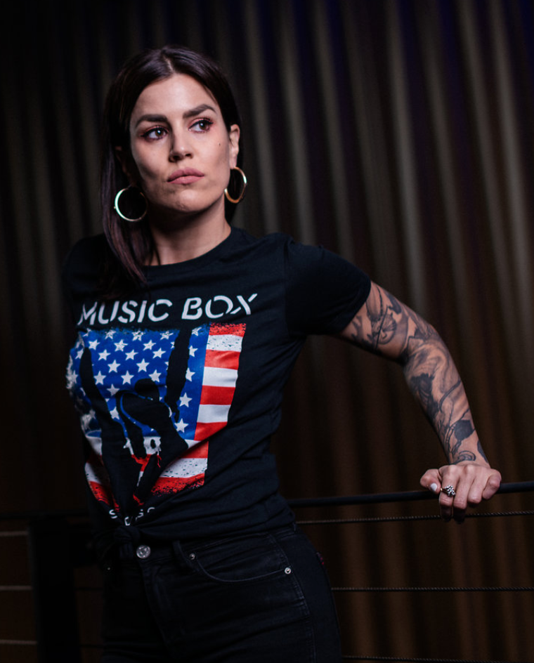 USA Flag Women's T-Shirt
