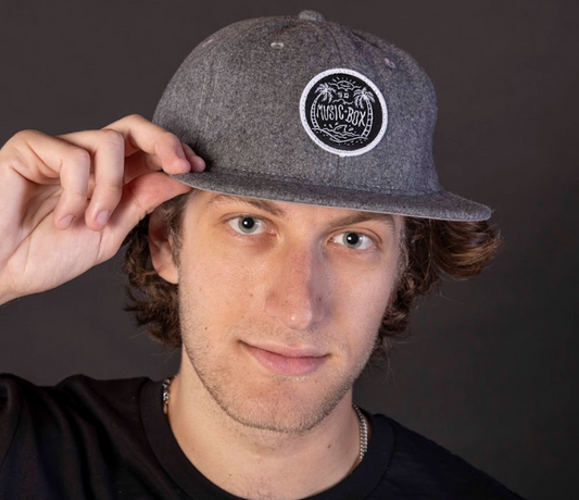 Music Box Bates Hat - Gray