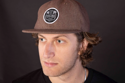 Music Box Bates Hat - Walnut