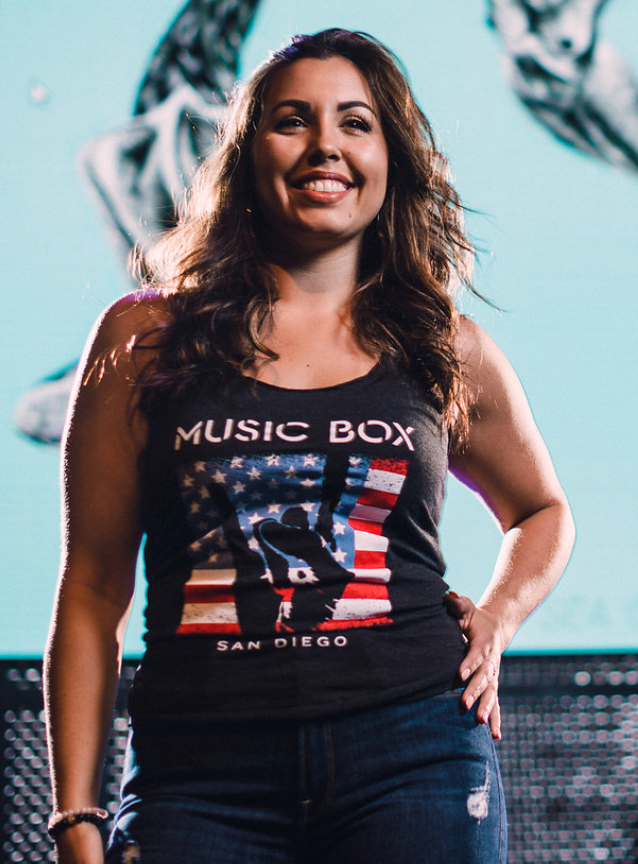 USA Flag Women's Tank
