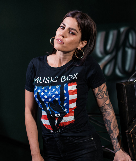 USA Flag Women's T-Shirt